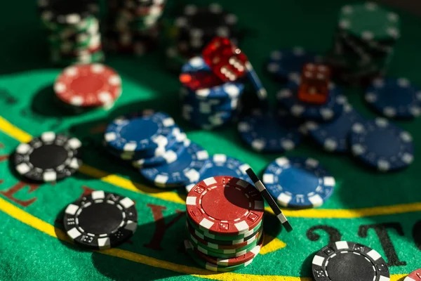 Live dealer blackjack table with multi-camera feed on tablet display